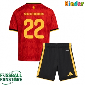 Belgien Alexis Saelemaekers #22 Replik Heimtrikot Kinder WM 2026 Kurzarm (+ Kurze Hosen)